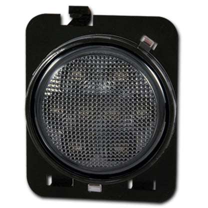 Anzo USA | LED Dually Fender Lights Smoke Lens LED Replacement Kit For Factory Fender Lights | Fits Wrangler | 861117