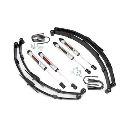 ROUGH COUNTRY 2.5 Inch Lift Kit | V2 | Jeep Wrangler YJ 4WD (1987-1995) | 61570