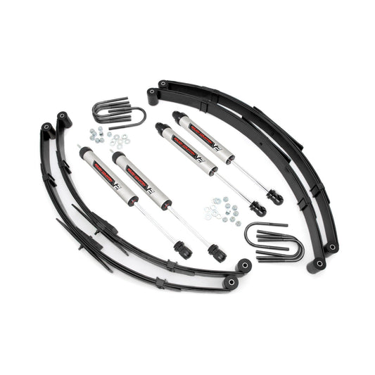 ROUGH COUNTRY 2.5 Inch Lift Kit | V2 | Jeep Wrangler YJ 4WD (1987-1995) | 61570