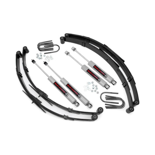 Rough Country M1 Monotube Shocks 2.5 Inch Lift Kit I 61540