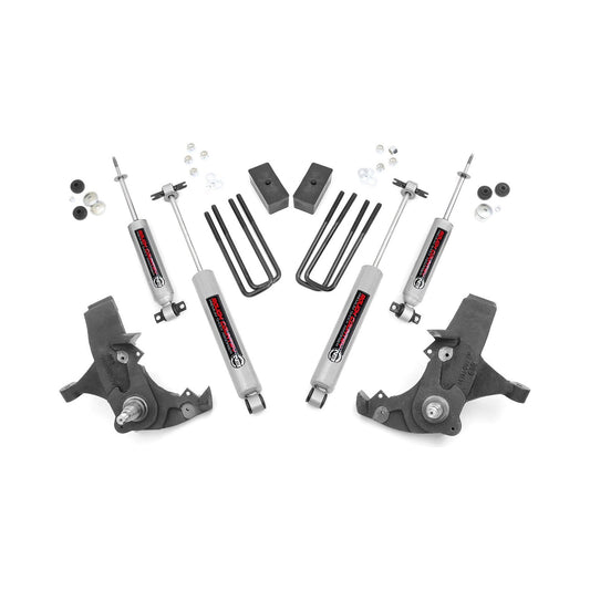 Rough Country M1 Monotube 4 Inch Lift Kit I 24140