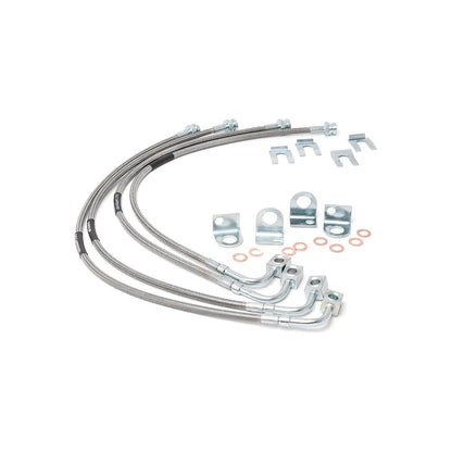 Rough Country Front & Rear Brake Lines I 89716