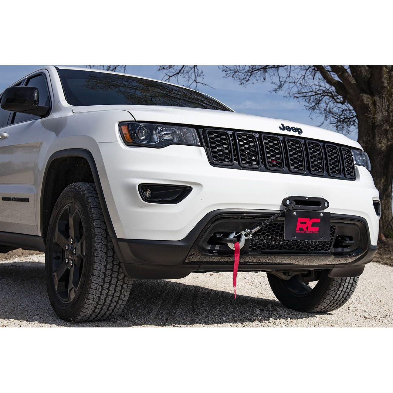 ROUGH COUNTRY License Plate Mnt | Hawse Fairlead | RS138