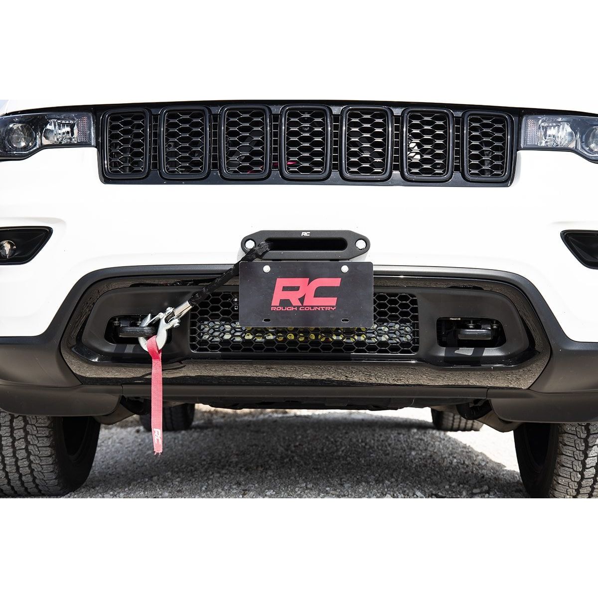 ROUGH COUNTRY License Plate Mnt | Hawse Fairlead | RS138