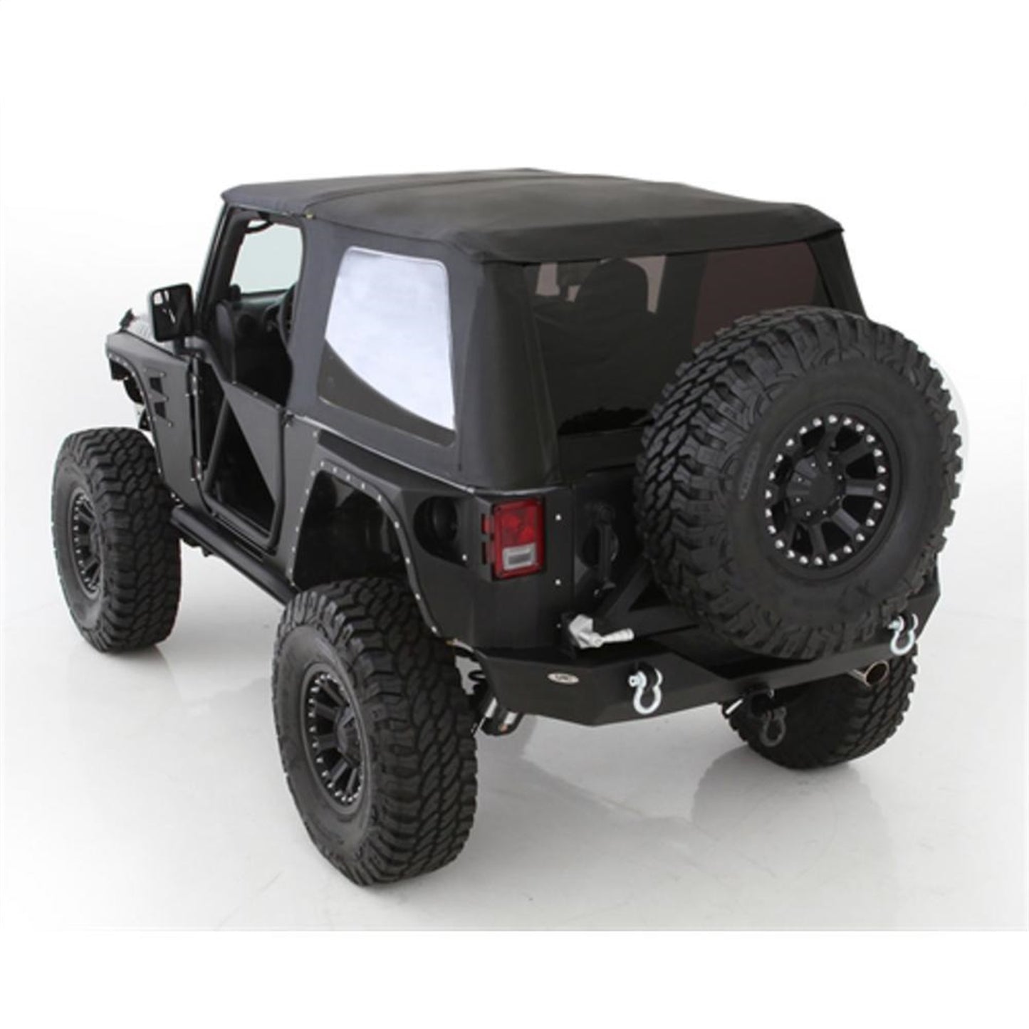 Smittybilt Bowless Combo Top w/Tinted Windows w/Tint Black Diamond I 9073135K