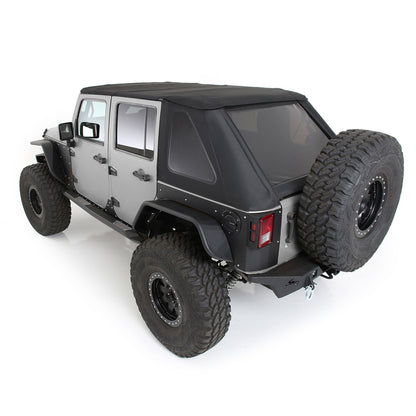 Smittybilt Bowless Combo Top w/Tinted Windows w/Tint Black Diamond I 9083135K