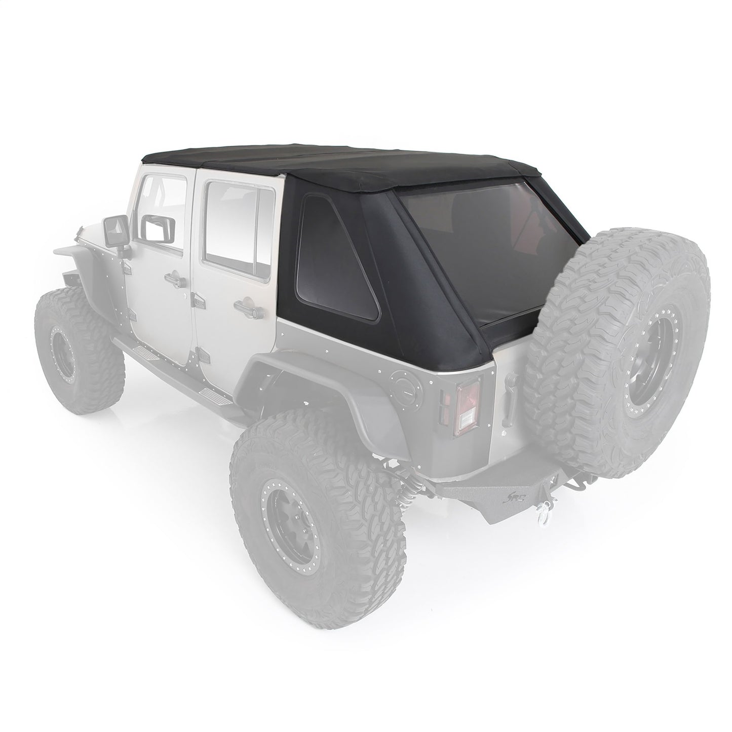 Smittybilt Bowless Combo Top w/Tinted Windows w/Tint Black Diamond I 9083135K
