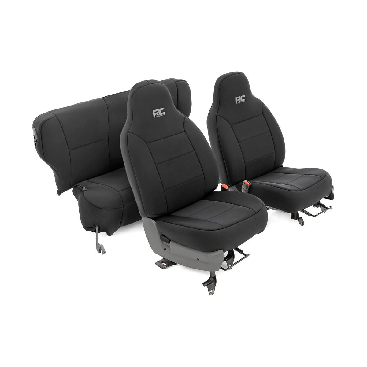 Rough Country 84-96 - Non-Detachable Headrest Seat Covers I 91021A