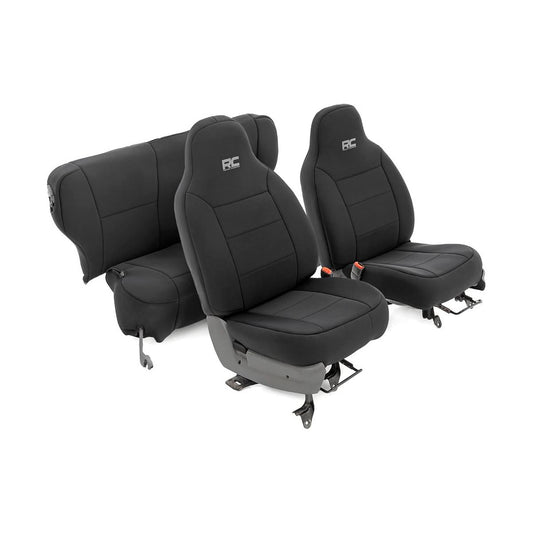 Rough Country 84-96 - Non-Detachable Headrest Seat Covers I 91021A