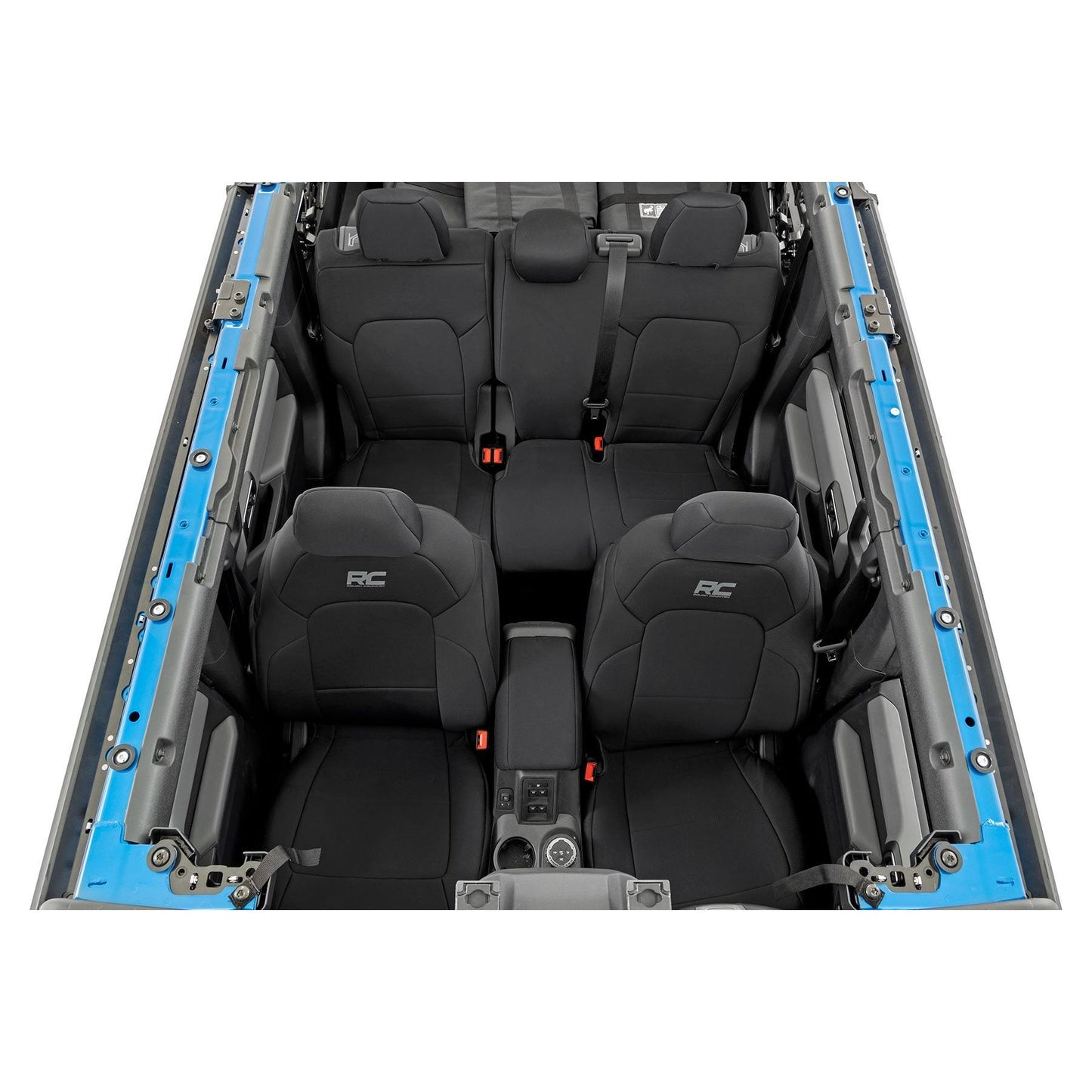 Rough Country Without Rear Folding Armrest Seat Covers I 91045