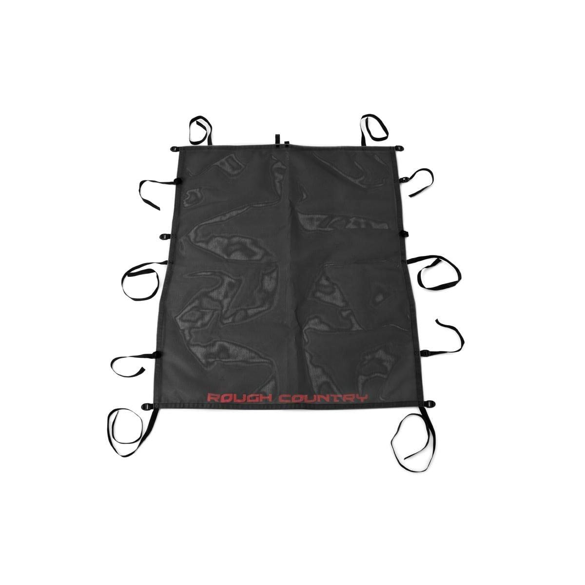 ROUGH COUNTRY Mesh Bikini Top Plus | Black | Jeep Wrangler TJ (97-06)/Wrangler YJ (92-95)  | 85106