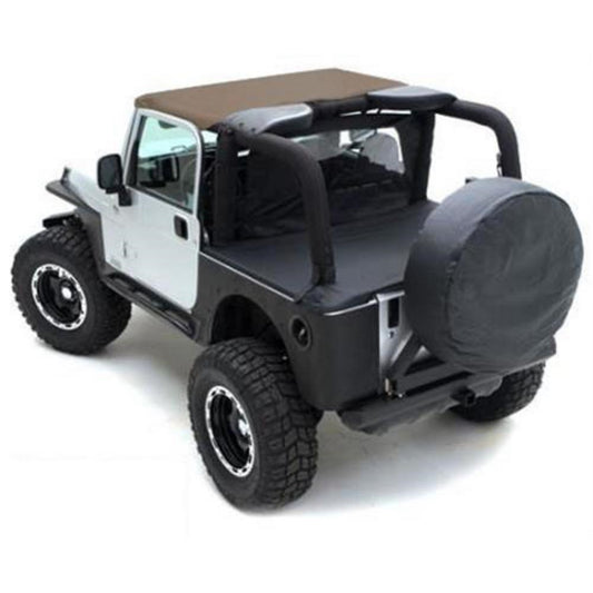Smittybilt Outback Standard Bikini Top Spice No Drill Installation Requires PN[90104] If Vehicle Does Not Have Windshield Channel I 93317