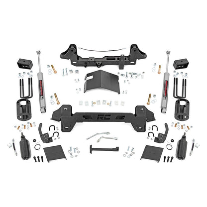 Rough Country Strut Spacers w/N3 Rear Shocks 6 Inch Lift Kit I 74130