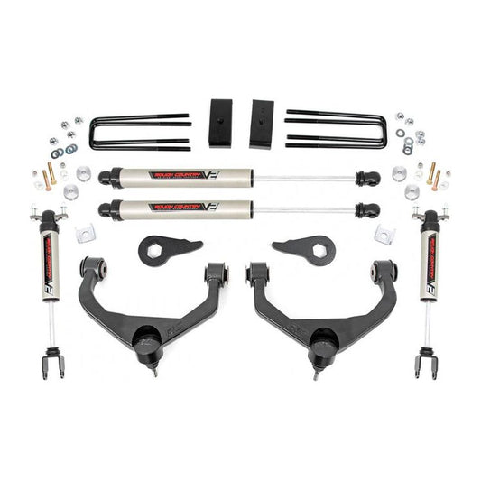 Rough Country V2 Monotube 3.5 Inch Lift Kit I 95970