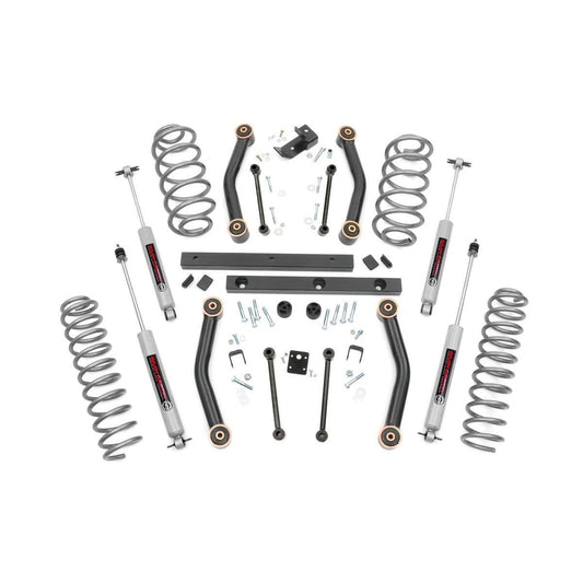 ROUGH COUNTRY 4 Inch Lift Kit | Jeep Wrangler TJ (03-06)/Wrangler Unlimited (04-06)  | 90730
