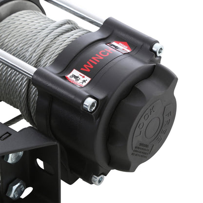 Smittybilt XRC 3.0 Winch Utility Rated Line Pull 3000lbs. 12V 3.9 HP 11.5 ft. Remote Lead 153:1 Gear Ratio 2-Stage Planetary Gear Self Locking Drum Incl. Remote 5.5mm x 10M Cable I 97203