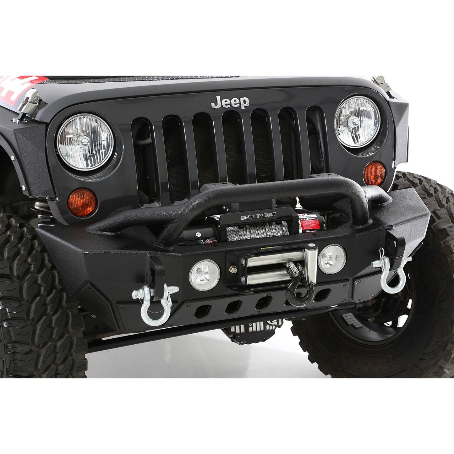 Smittybilt XRC-17.5K GEN 2 Winch Rated Line Pull 17500lbs. 12V 6.6 HP Rec. Battery 650CCA 12ft. Remote Lead 330:1 Gear Ratio 3-Stage Planetary Gear Cable: 7/16in. x 93.5ft. I 97417