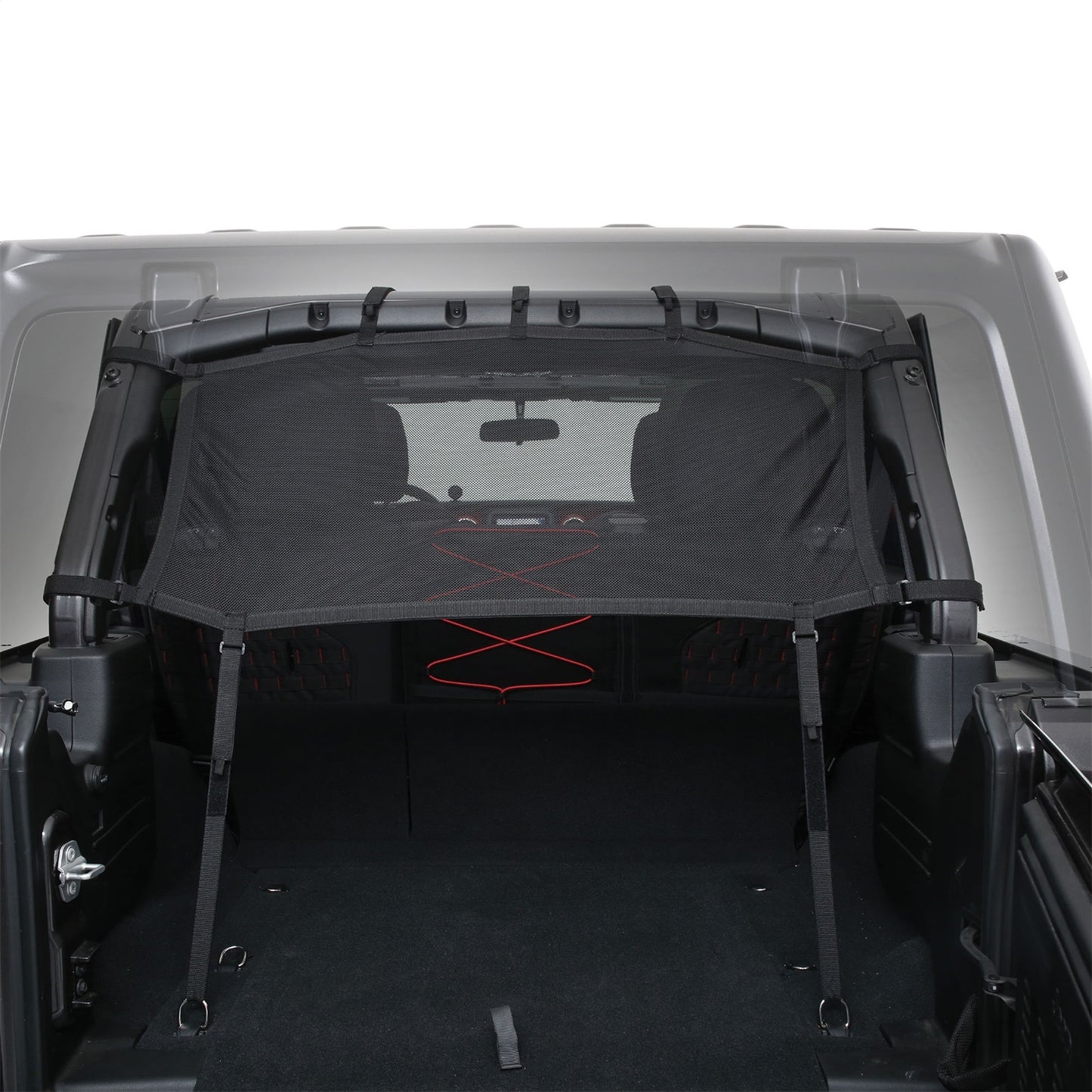 Smittybilt Cloak Extended Mesh Top Cloak Sides And Rear Black Mesh I 97501