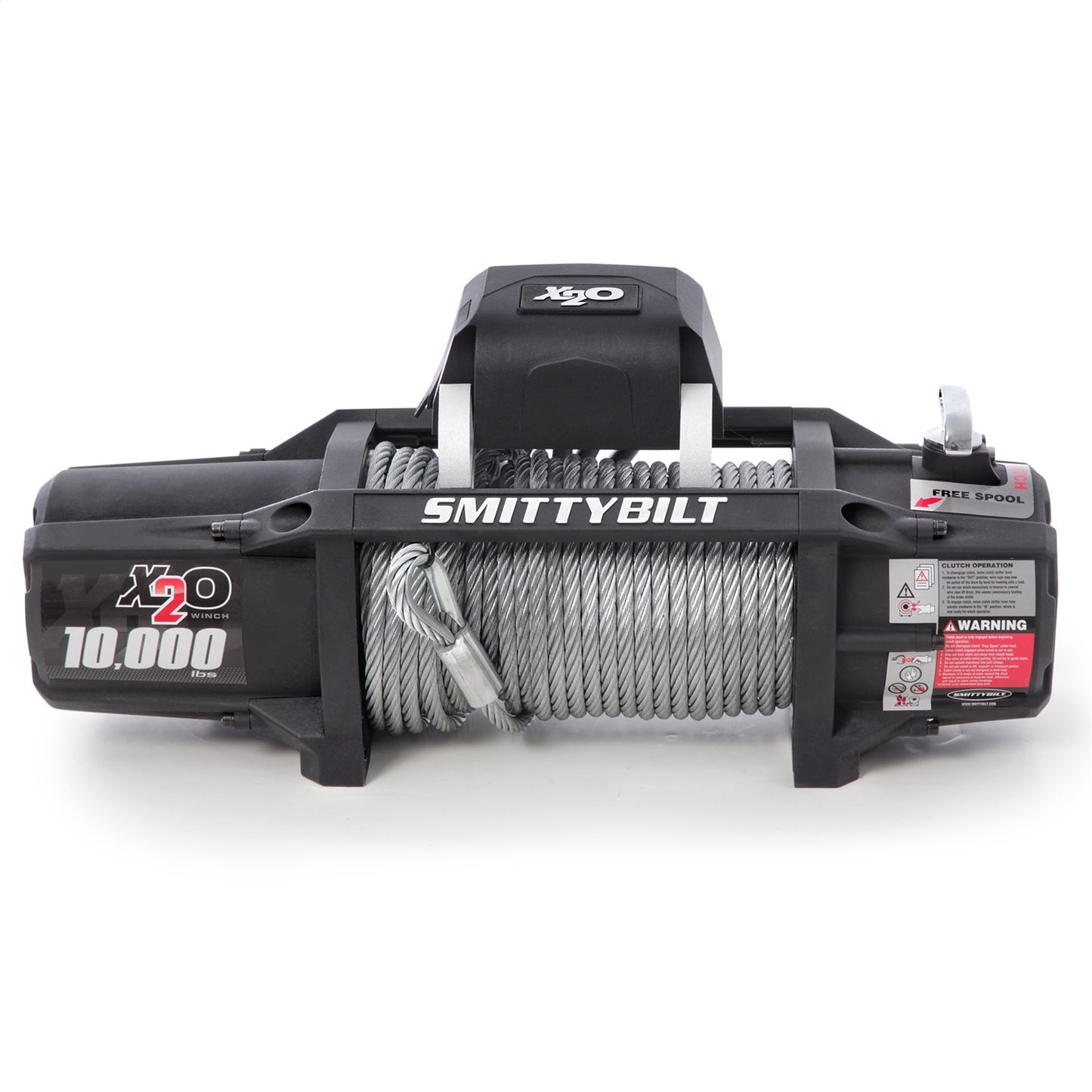 Smittybilt X2o-10K GEN 2 Winch 10000 lb. Rated Line Pull 6.6 hp Steel Rope Textured Black I 97510