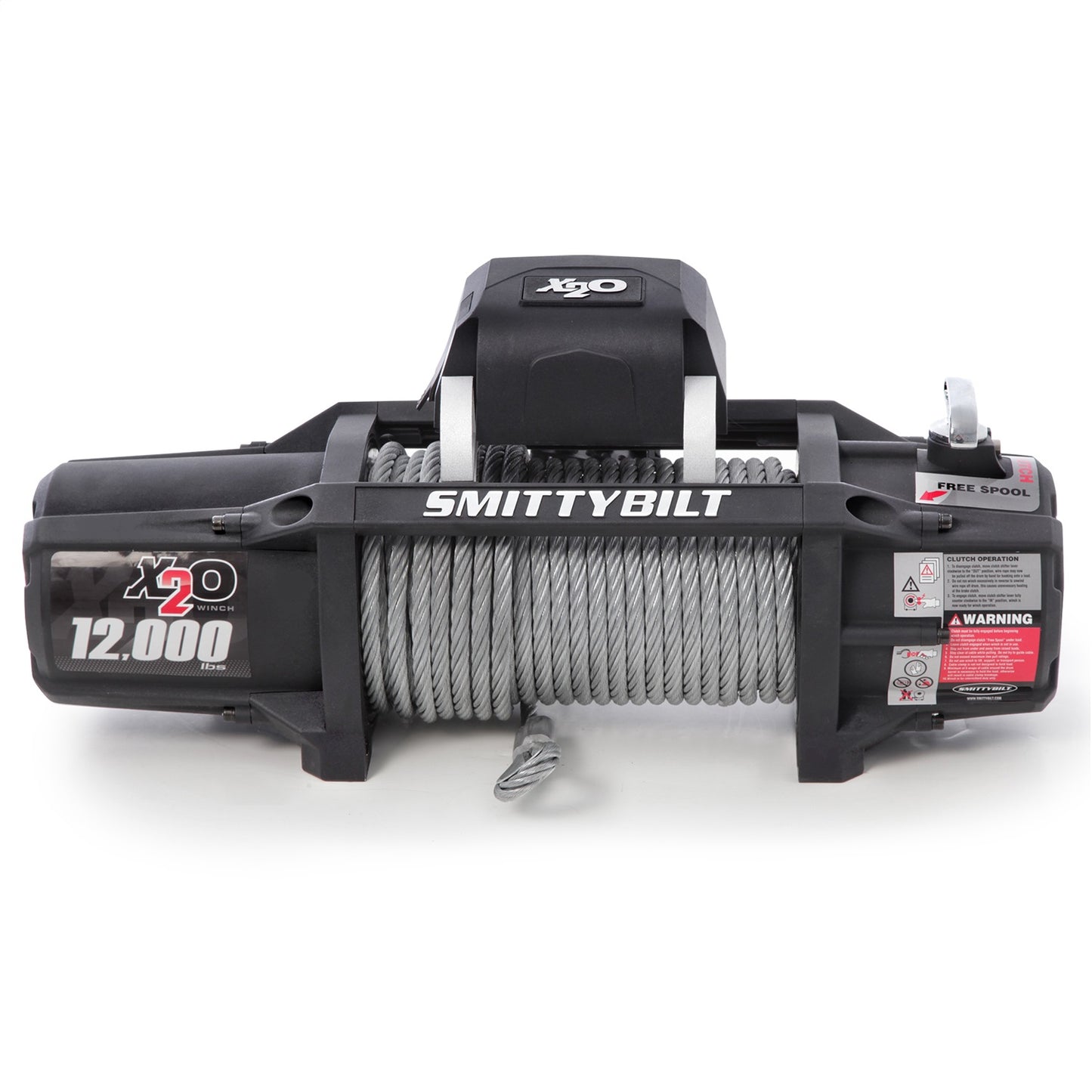 Smittybilt X2o-12K GEN 2 Winch 12000 lb. Rated Line Pull 6.6 hp Steel Rope Textured Black I 97512