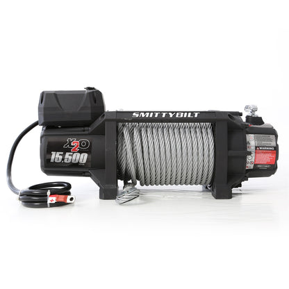 Smittybilt X2o-15.5K GEN 2 Winch 15500 lb. Rated Line Pull 6.6 hp Steel Rope Textured Black I 97515