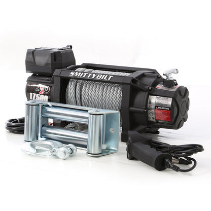 Smittybilt X2o-17.5K GEN 2 Winch 17500 lb. Rated Line Pull 6.6 hp Steel Rope Textured Black I 97517