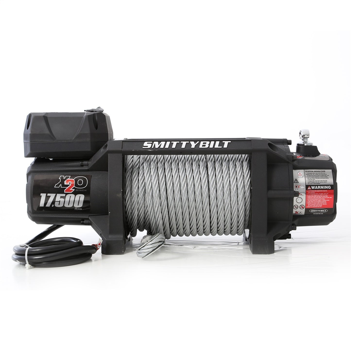 Smittybilt X2o-17.5K GEN 2 Winch 17500 lb. Rated Line Pull 6.6 hp Steel Rope Textured Black I 97517