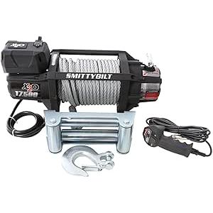 Smittybilt X2O GEN2 17.5K Waterproof Wireless Winch with Steel Cable - 97517