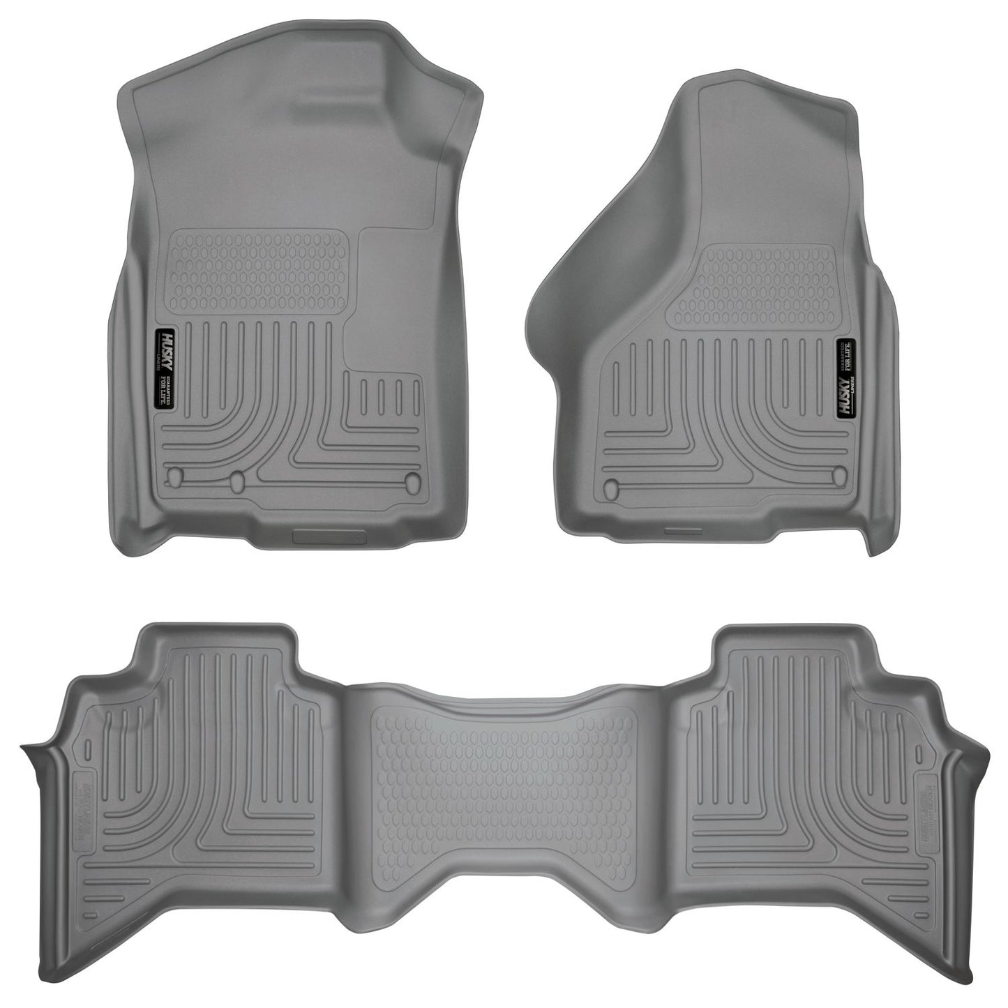 Husky Liners | Weatherbeater Front & 2nd Seat Floor Liners For 2002-2009 Ram 1500/2500/3500 Husky Liners | 98032