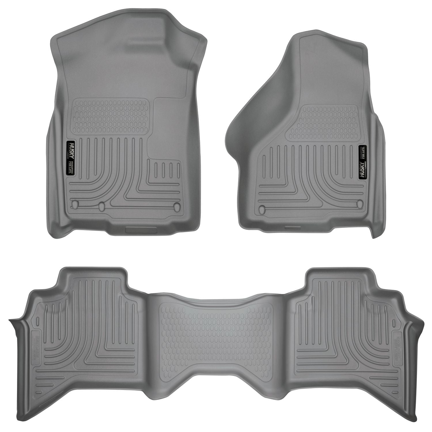 Husky Liners | Weatherbeater Front & 2nd Seat Floor Liners For 2002-2009 Ram 1500/2500/3500 Husky Liners | 98032