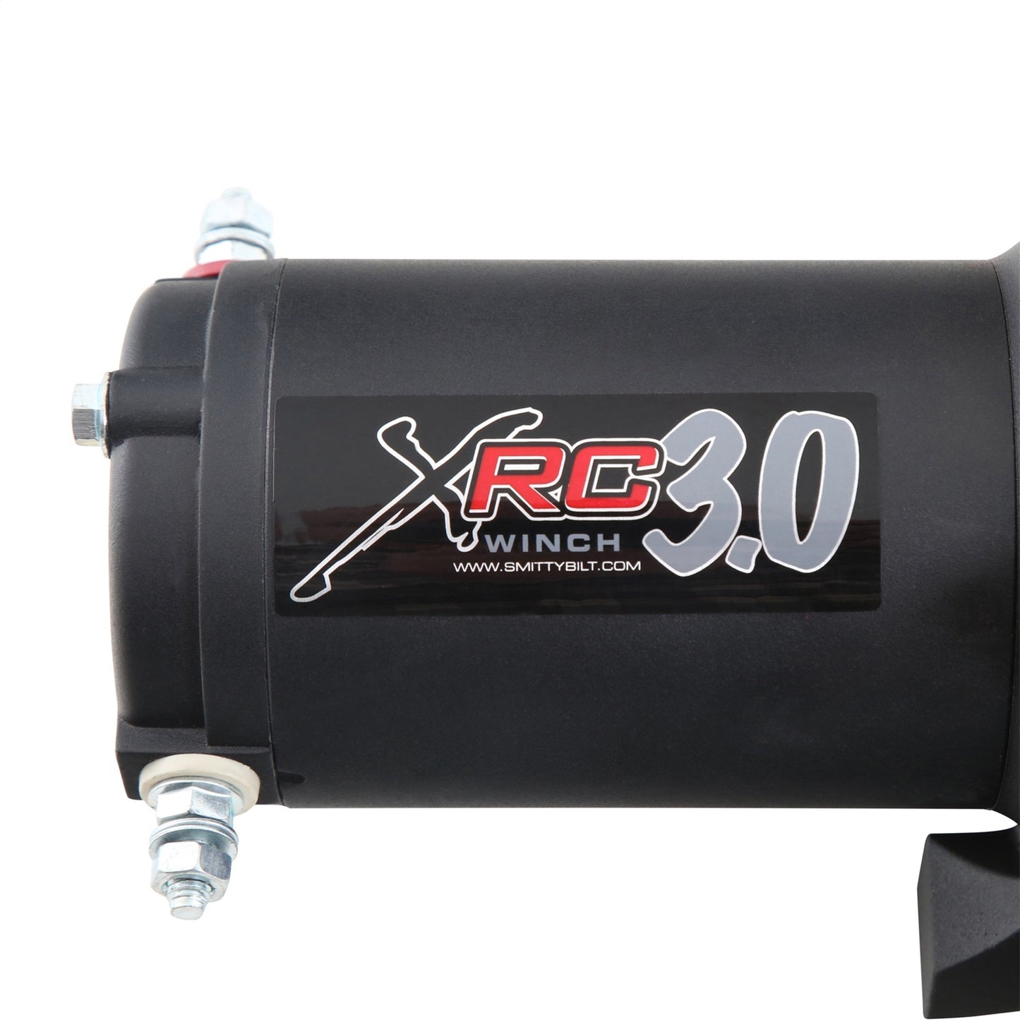 Smittybilt XRC3 Winch Rated Line Pull 3000lbs. 12V 3.9 HP 11.5 ft. Remote Lead 136:1 Gear Ratio 2-Stage Planetary Gear Self Locking Drum Incl. Remote 40ft Synthetic Rope I 98203