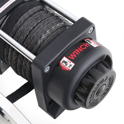 Smittybilt XRC4 Winch Rated Line Pull 4000lbs. 12V 4.19 HP 12 ft. Remote Lead 198:1 Gear Ratio 2-Stage Planetary Gear Self Locking Drum Incl. Remote 30ft Synthetic Rope I 98204