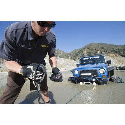 Smittybilt X2o-12K GEN 2 Winch 12000 lb. Rated Line Pull 6.6 hp Synthetic Rope Aluminum Fairlead Textured Black I 98512