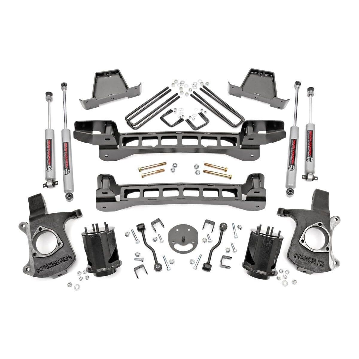 Rough Country M1 Monotube 6 Inch Lift Kit I 23440