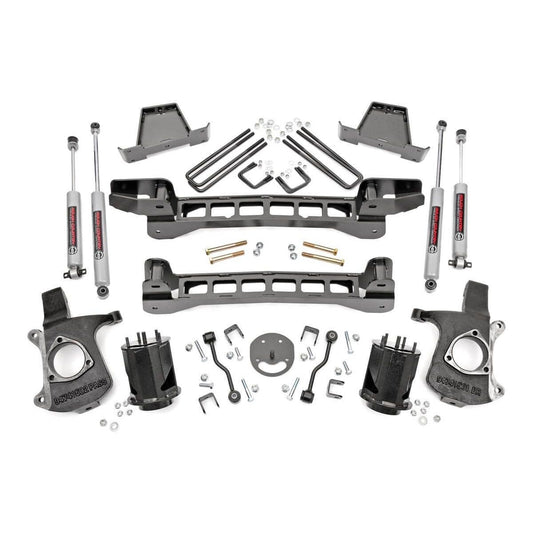 ROUGH COUNTRY 6 Inch Lift Kit | Chevy Silverado & GMC Sierra 1500 2WD (1999-2006 & Classic) | 23420