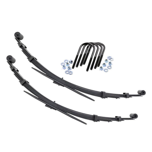 ROUGH COUNTRY Rear Leaf Springs | 3" Lift | Pair | Jeep Grand Wagoneer/J10 Truck/J20 Truck/Wagoneer 4WD | 8023Kit