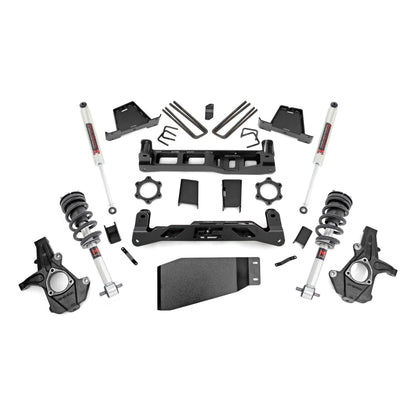 Rough Country M1 Struts w/M1 Rear Shocks 7.5 Inch Lift Kit I 26440