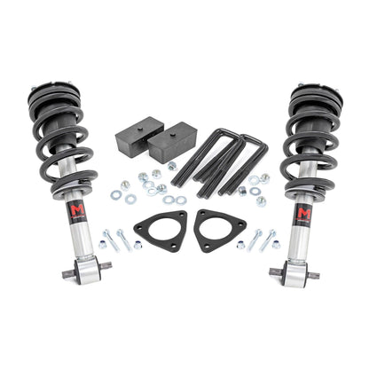 ROUGH COUNTRY 2.5 Inch Lift Kit | Alu/Cast Steel | M1 Strut | Chevy/GMC 1500 (07-18) | 1340