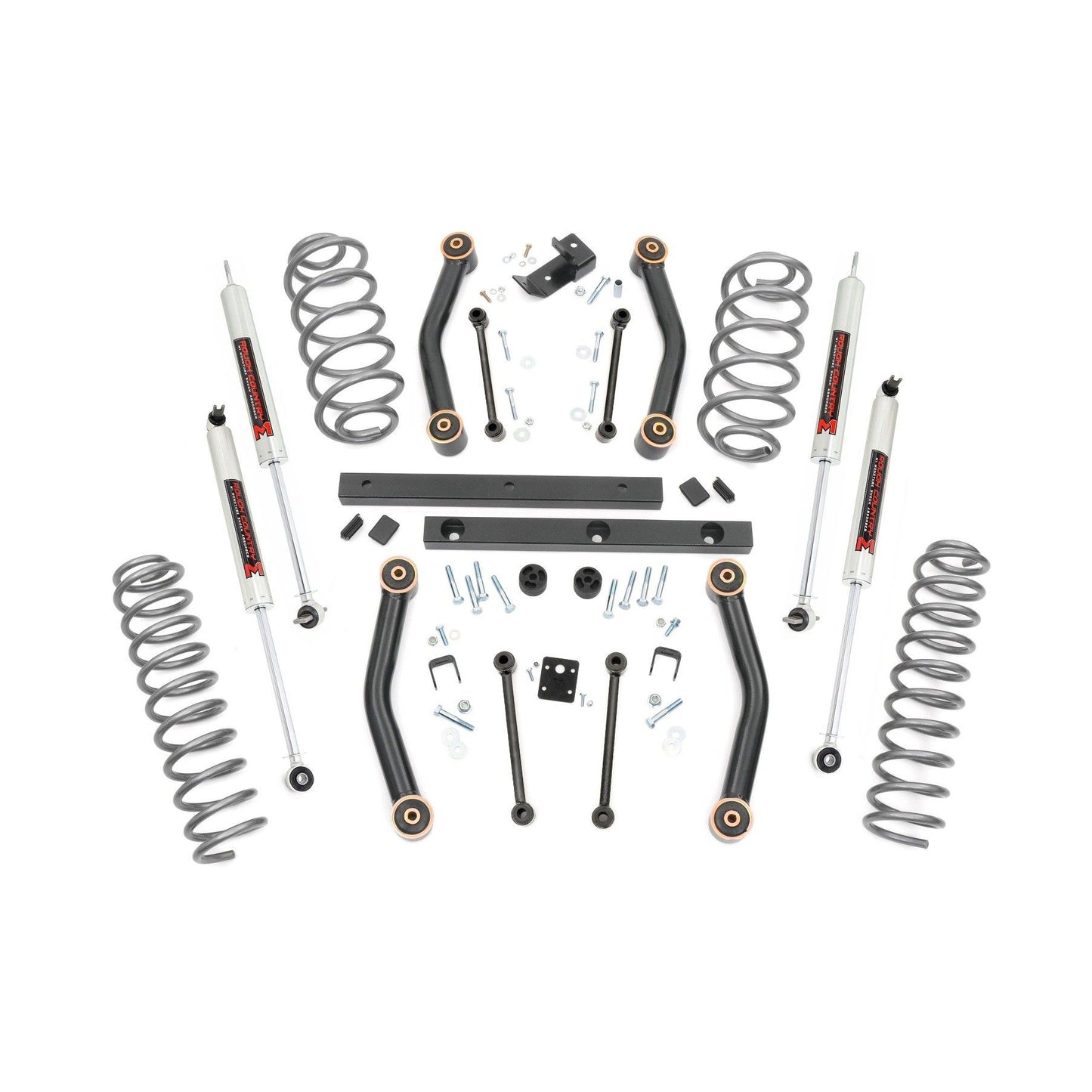 ROUGH COUNTRY 4 Inch Lift Kit | M1 | Jeep Wrangler TJ (03-06)/Wrangler Unlimited (04-06)  | 90740