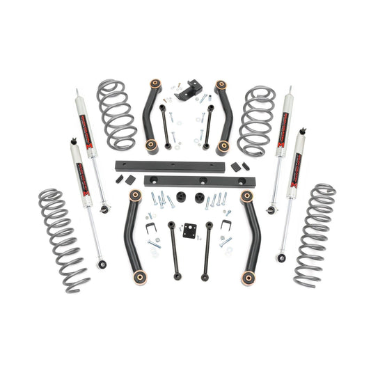 ROUGH COUNTRY 4 Inch Lift Kit | M1 | Jeep Wrangler TJ (03-06)/Wrangler Unlimited (04-06)  | 90740