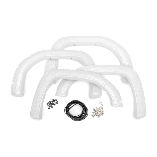 Rough Country GAZ | Summit White Fender Flares I A-G11950-GAZ