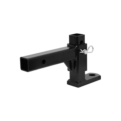 ENTHUZE| 3-Position Adjustable Ball Mount, 2" Shank, 1" Hole, 8" Drop, 6-1/4" Rise, 3300 Lbs |ACTENT-100-005