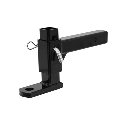 ENTHUZE| 3-Position Adjustable Ball Mount, 2" Shank, 1" Hole, 8" Drop, 6-1/4" Rise, 3300 Lbs |ACTENT-100-005