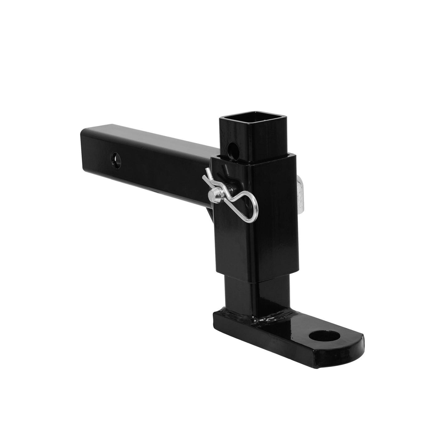 ENTHUZE| 3-Position Adjustable Ball Mount, 2" Shank, 1" Hole, 8" Drop, 6-1/4" Rise, 3300 Lbs |ACTENT-100-005