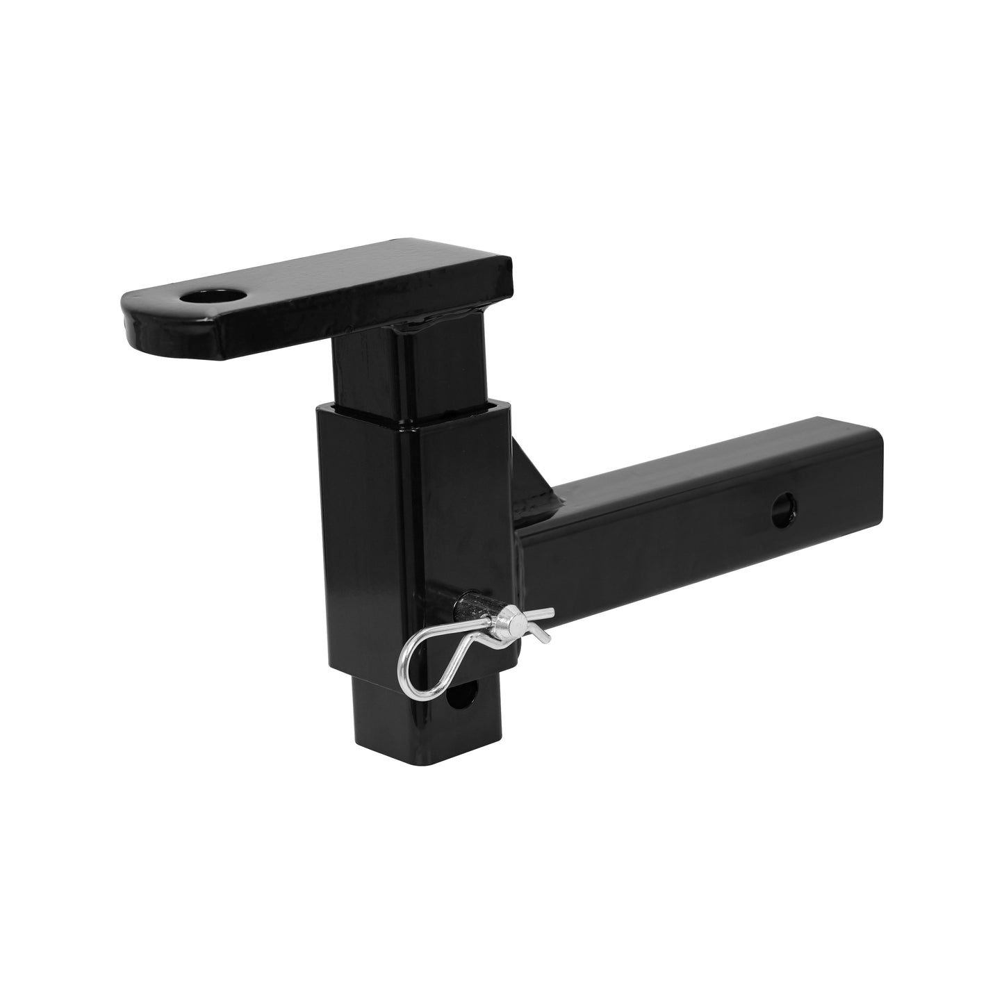 ENTHUZE| 3-Position Adjustable Ball Mount, 2" Shank, 1" Hole, 8" Drop, 6-1/4" Rise, 3300 Lbs |ACTENT-100-005
