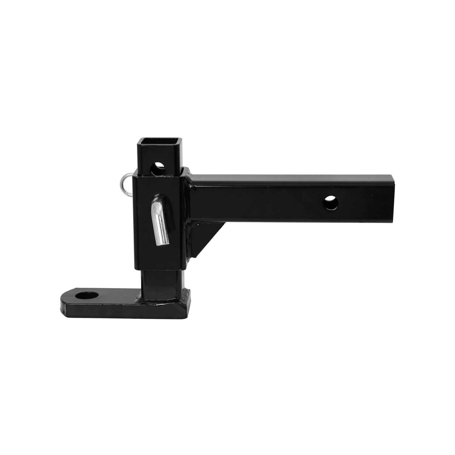 ENTHUZE| 3-Position Adjustable Ball Mount, 2" Shank, 1" Hole, 8" Drop, 6-1/4" Rise, 3300 Lbs |ACTENT-100-005