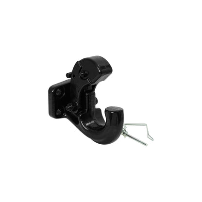 ENTHUZE| Pintle Hook With Safety Pin (40K), Fits 2-1/2" Or 3" Lunette Rings |ACTENT-140-003