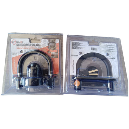 ENTHUZE| Universal Trailer Coupler Lock |ACTENT-CL