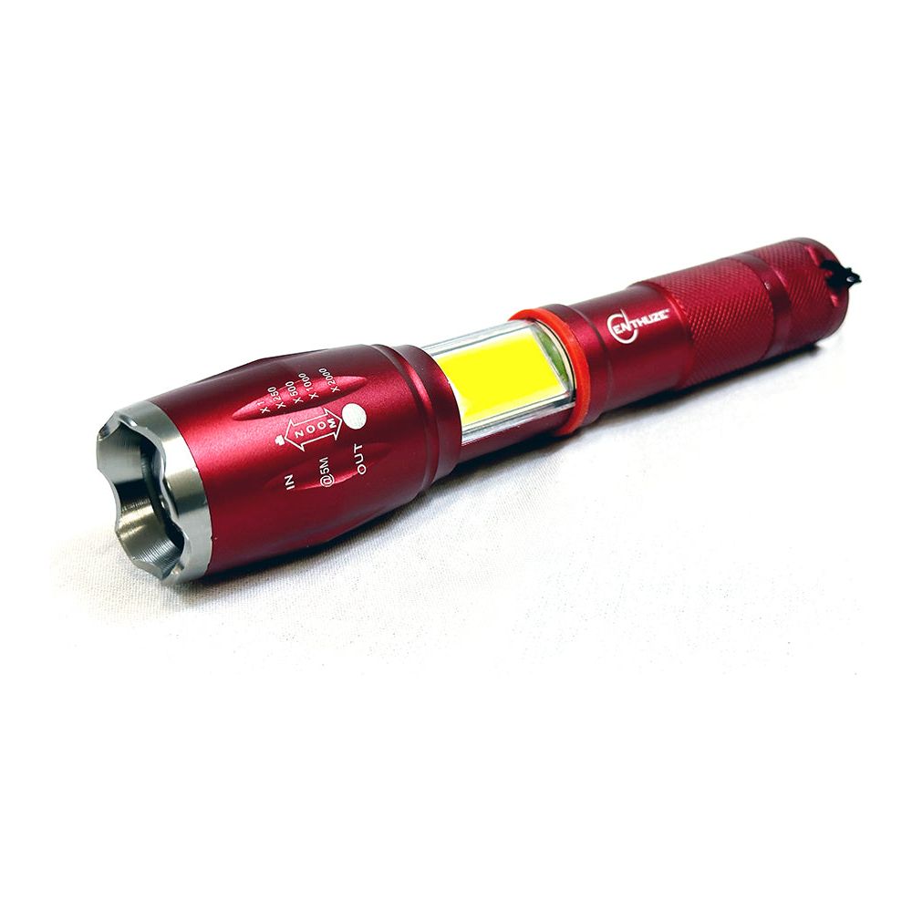 ENTHUZE| Zoom 180 Flashlight |ACTENT-Z180-R