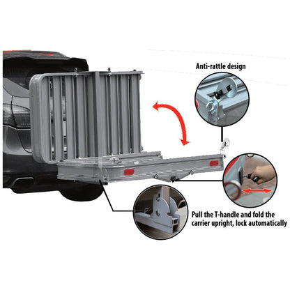 ENTHUZE| Aluminum Cargo Carrier 60" X 30" |ACTENT1214